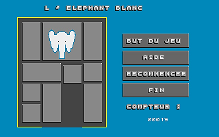 Éléphant Blanc (L) atari screenshot